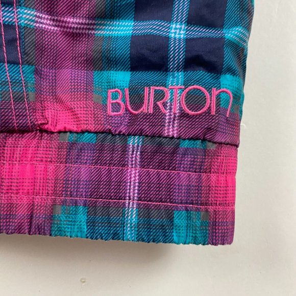 Burton Twist Bomber Jacket Girls XL US 18 Ski Snowboard Plaids - Picture 4 of 12